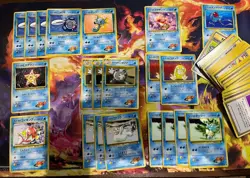 Pokemon card 57 Lot Japanese Misty's Tears Gym Heroes Trainer Starmie 1998 - Image 1
