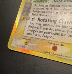 Pokemon TCG Pidgeot 14/110 Delta Species Holon Phantoms Holo Rare Card - Image 2