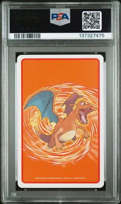 2004 POKEMON FIRERED VERSION PLAYING CARDS ACE OF SPADES SQUIRTLE PSA 10 - Image 2