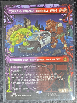Tokka & Rahzar, Terrible Twos (Showcase) TMNT Regular Non-Foil MTG TMT #252 NM/M - Image 1