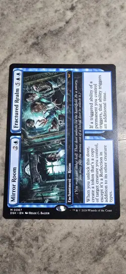 Mirror Room Fractured Realm Duskmourn: House of Horror Regular Enchantment MTG - Image 1