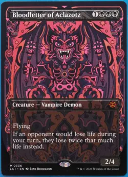 Bloodletter of Aclazotz (Borderless) The Lost Caverns of Ixalan NM (512341) - Image 1