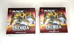 Lot Of 2 MTG Ikoria Lair of Behemoths Prerelease Kit Pack Factory Sealed 630509904983 - Image 1