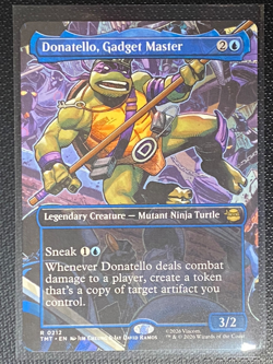 Donatello, Gadget Master (Borderless) TMNT Regular Non-Foil MTG TMT #212 NM/M - Image 1