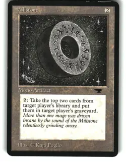 Magic The Gathering - Antiquities Millstone Uncommon 1994 - Image 1