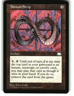 Magic the Gathering - Weatherlight Bosium Strip 1997 Rare - Image 1