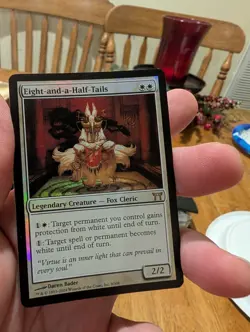 Magic: The Gathering Eight-and-a-Half-Tails Rare Foil Champions of Kamigawa Whi… - Image 1