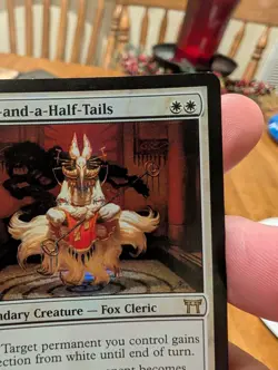 Magic: The Gathering Eight-and-a-Half-Tails Rare Foil Champions of Kamigawa Whi… - Image 3