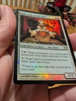Magic: The Gathering Eight-and-a-Half-Tails Rare Foil Champions of Kamigawa Whi… - Image 5