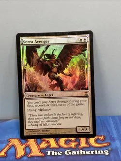 Serra Avenger 40 Time Spiral Foil Mtg Time Spiral - Image 1