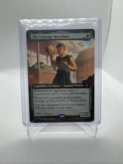 MTG - The Cabbage Merchant - Regular Extended Art #203 - Avatar: TLA (TLE) NM - Image 1
