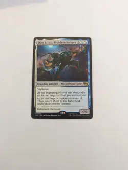 Don & Leo, Problem Solvers Teenage Mutant Ninja Turtles Regular NM MTG - Image 1