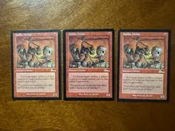 3x Goblin Welder Urza's Legacy Rares...NM and MINT!!! - Image 1