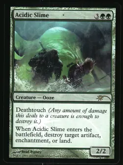 Magic: The Gathering - FNM Promos Acidic Slime 6 Promo Foil - Image 1