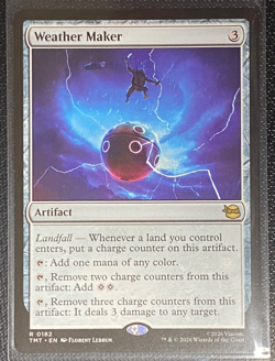 Weather Maker Teenage Mutant Ninja Turtles Regular Non-Foil MTG TMT #182 NM/M - Image 1