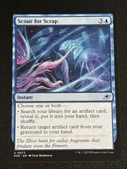 MTG Edge of Eternities Scour for Scrap 0073 NM - Image 1
