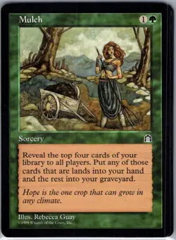 Mulch - Stronghold - Magic MTG - NM - B3G1 - Image 1