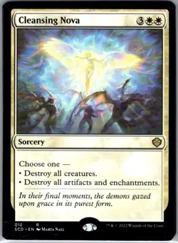 Cleansing Nova - 12 - Starter Commander Decks - Magic MTG - NM - B2G1 - Image 1