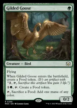1 x Gilded Goose - Commander: March of the Machine - Light Play - MTG - Image 1
