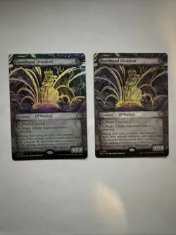 2x Dawnhand Dissident (Showcase Foil + Regular) Lorwyn Eclipsed Mtg ECL - Image 1