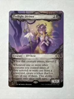Twilight Diviner (Showcase) Lorwyn Eclipsed Regular Mtg ECL - Image 1