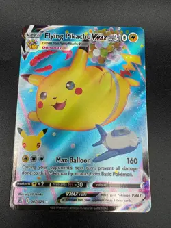 Flying Pikachu VMAX - 007/025 - Ultra Rare Celebrations Pokemon NM 2021 - Image 1