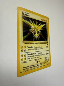 Pokemon TCG Zapdos Base Set 2 Holo Rare Card 20/130 Very good condition - Image 3