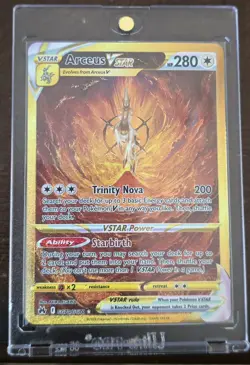 Pokemon TCG: Arceus VSTAR (Secret) GG70/GG70 Crown Zenith: Galarian Gallery Holo - Image 1