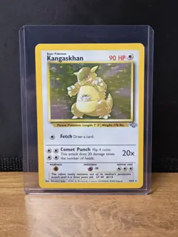 Vintage Pokemon TCG Kangaskhan 5/64 Jungle Holo Rare Card LP - Image 1