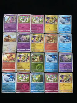 2025 Pokemon TCG S.Chinese CBB2C 09 01/15 03 08/14 04 01/14 Flareon Lot*20 yo8 - Image 2