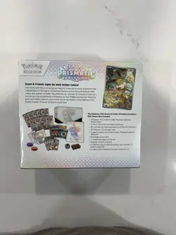 Pokemon TCG Scarlet & Violet Prismatic Evolutions ETB Elite Trainer Box SEALED - Image 2
