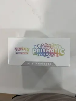 Pokemon TCG Scarlet & Violet Prismatic Evolutions ETB Elite Trainer Box SEALED - Image 3