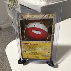 Pokemon Electrode (Prime) 93/102 Triumphant Ultra Rare Holo 2010 LP - Image 1