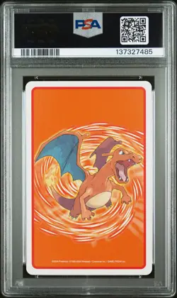 2004 POKEMON FIRERED VERSION PLAYING CARDS JACK OF SPADES ZAPDOS PSA 10 - Image 2