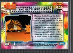 Rare HOLO - The Ultimate Match Pokemon Topps Mewtwo Strikes Back 34 - Pokemon LP - Image 2