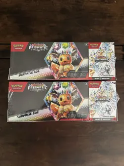 Pokemon Prismatic Evolutions Surprise Box Booster Bundle Promo-ONE BOX LEFT! - Image 1