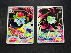 Bulbasaur 133/132 Ivysaur 134/132 IR Set Mega Evolution Pokemon TCG English - Image 1