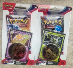 Pokemon TCG Scarlet and Violet booster pack blister lot of 2 - Image 2