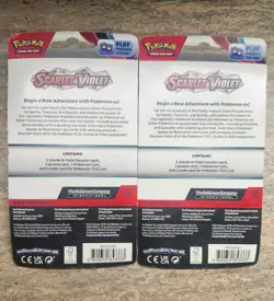 Pokemon TCG Scarlet and Violet booster pack blister lot of 2 - Image 3