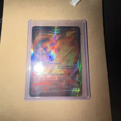 Pokemon TCG Team Rockets Moltres EX Holo Card 229/182 Sir Destined Rivals - Image 1