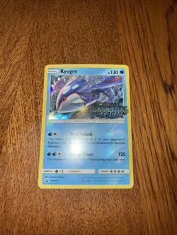 Pokemon Kyogre Celestial Storm Prerelease SM129 Promo - Image 1