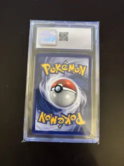 Pokemon Maintenance 082/102 Base Set 1st Ed CGC not PSA 10 - Image 2