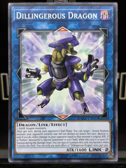Dillingerous Dragon - DANE-EN041 - Common Unlimited Yugioh - Image 3