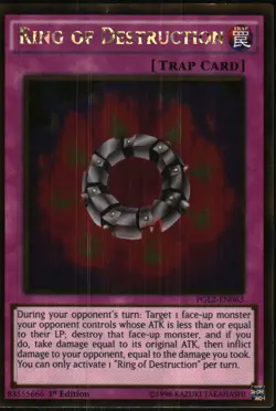 Yu-Gi-Oh! - Premium Gold: Return of Bling Ring of Destruction 2015 PGL2-EN063 - Image 1