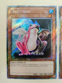 2x Yugioh! Substitoad RA03-EN197 Platinum Secret Rare 1st Ed NM - Image 2