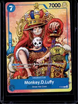 2024 One Piece 2nd Anniversary Tournament Participant Monkey D Luffy Promo P-043 - Image 1