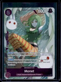 2026 One Piece Azure Sea's Seven Monet Rare #OP14-074 - Image 1