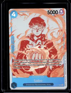 2025 One Piece Royal Blood OP10 Sabo Rare #OP10-049 - Image 1