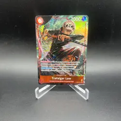 ONE PIECE TRAFALGAR LAW ALTERNATE ART SR PRB02-002 PREMIUM BOOSTER - THE BEST - Image 1