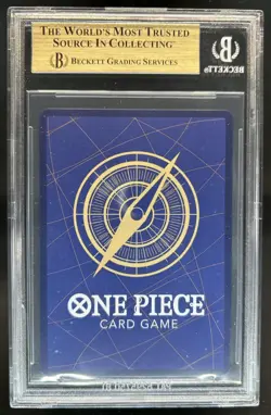 2025 One Piece Carrying On Will Monkey D Luffy Manga Alt Art #OP13-118 BGS 9.5 - Image 2